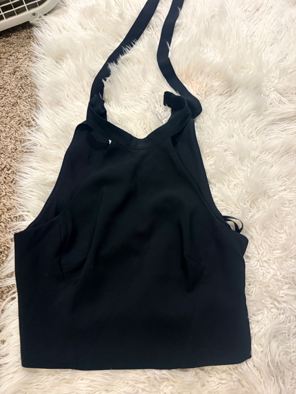 Women's Black Halter Jumpsuit - Classic Sleeveless Romper